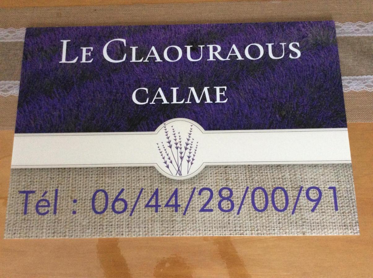 Le Claouraous Calme Bed & Breakfast Canet  Eksteriør bilde
