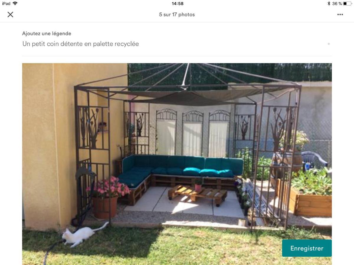 Le Claouraous Calme Bed & Breakfast Canet  Eksteriør bilde