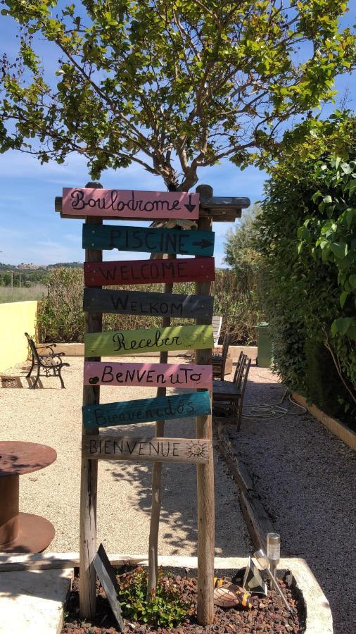 Le Claouraous Calme Bed & Breakfast Canet  Eksteriør bilde